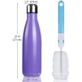 Outdoor Sports Camping Hiking Cycling Stainless Steel Sports Water Bottle With A Cleaning Brush